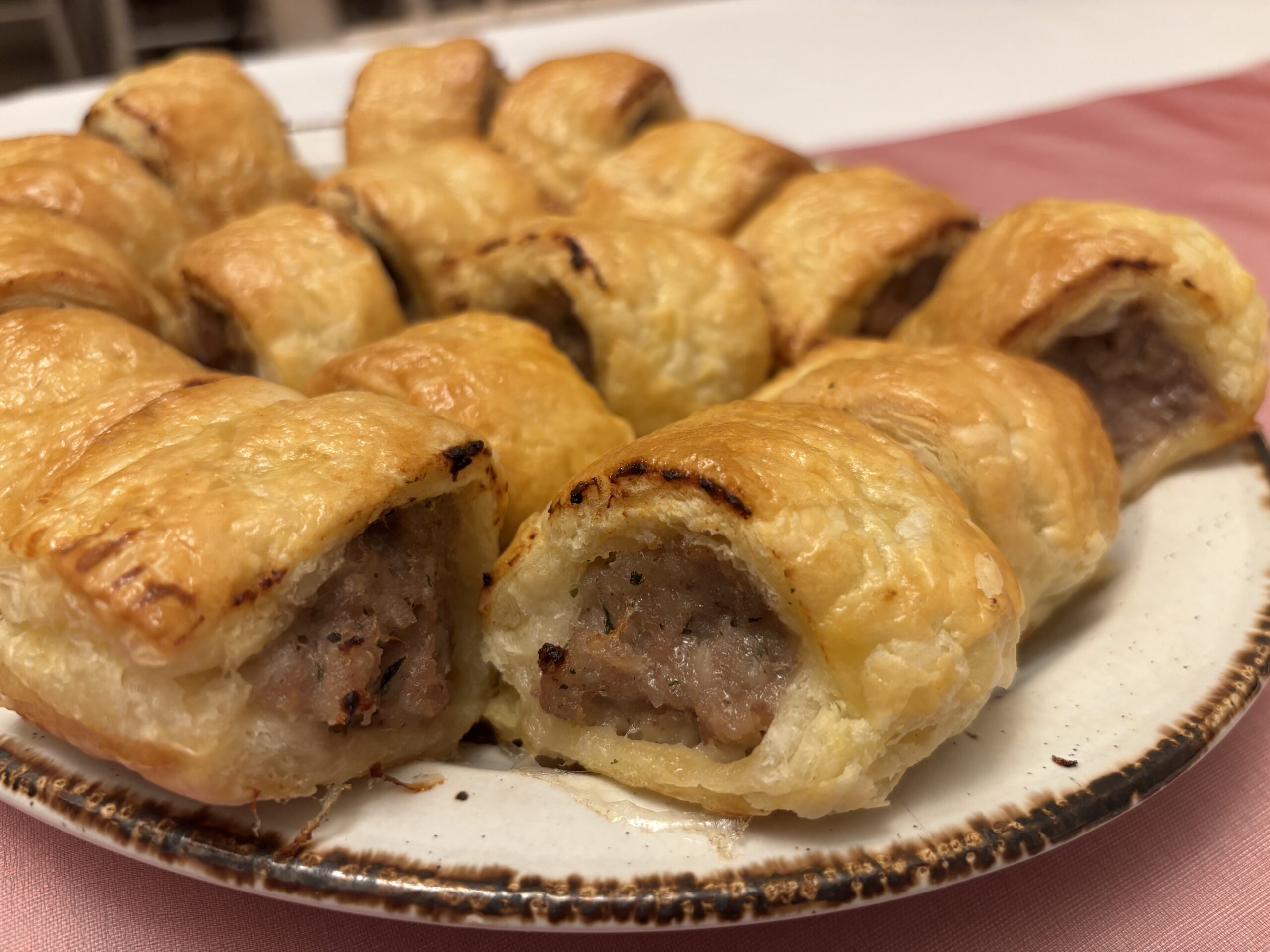 Home Made Sausage Rolls